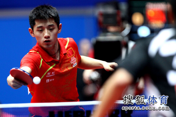 比利时乒乓球队横扫奥地利乒乓球队，张继科关键制胜